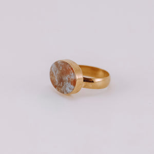 Indian Agate Ring